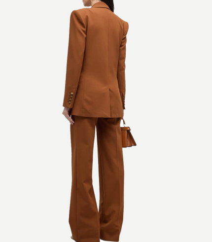 Alanna Brown Double Breasted Suit Women