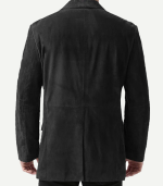 Black Suede Blazer Mens
