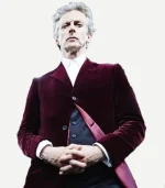 Doctor Maroon Velvet Coat
