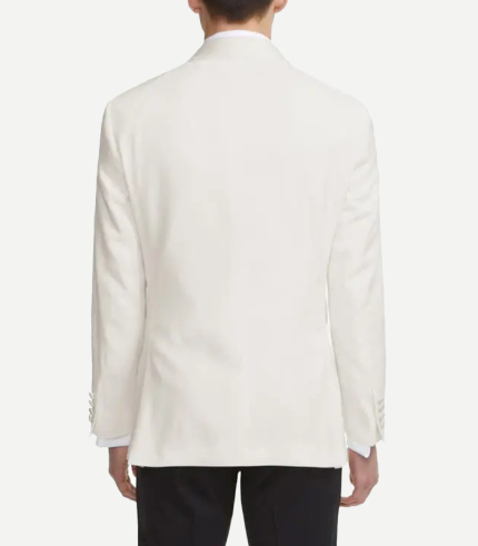 Ethan Trim Fit Mens Cream Dinner Jacket