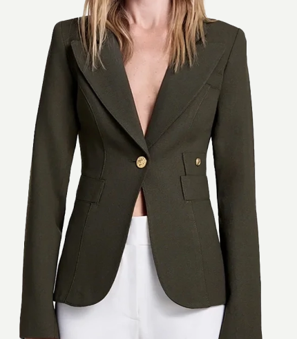 Finglass Green Blazer Women