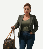 Finglass Green Blazer Women