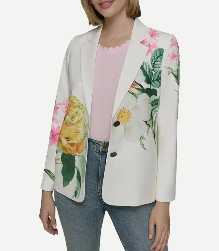 Floral Karl Lagerfeld Paris Blazer