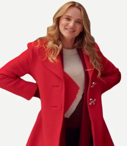 Holiday Hunter Wool Red Coat
