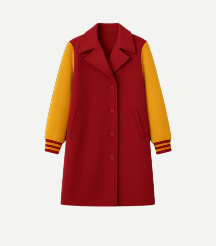 Hunter Red Wool Chiefs Coat
