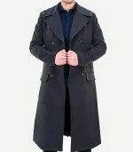 Jack Harkness Double Brasted Wool Coat