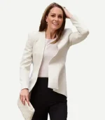 Kate Off White Blazer For Women