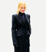 Kidman Black Trench Coat