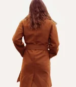 Knightley Rust Trench Coat Wool