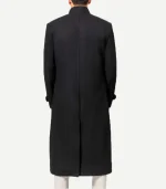 McGhee Mens Wool Overcoat Long