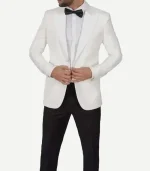 Men’s Ivory Peak Lapel Tuxedo Jacket