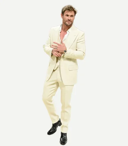 Chris Cream Suit Mens