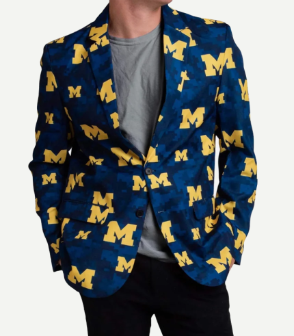 Michigan Wolverines Blazer