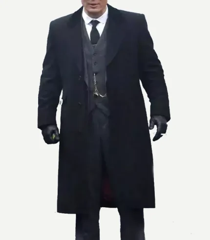 Shelby Gangster Long Wool Overcoat