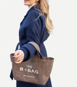 Susan Blue Double Breasted Belted Coat