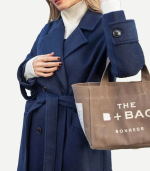 Susan Blue Double Breasted Belted Coat