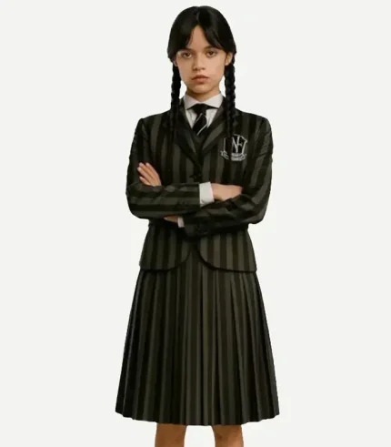 Wednesday Cosplay School Blazer