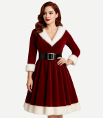 Women’s Mrs Claus Christmas Dress