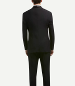 Black and Purple Tuxedo Men