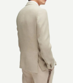 David Beige Wedding Suit