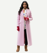 Carrie Preston Elsbeth Pink Coat