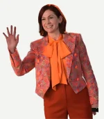 Elsbeth S02 Carrie Preston Floral Cropped Blazer