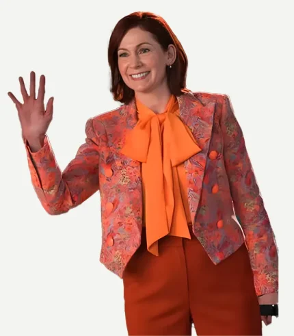 Elsbeth S02 Carrie Preston Floral Cropped Blazer