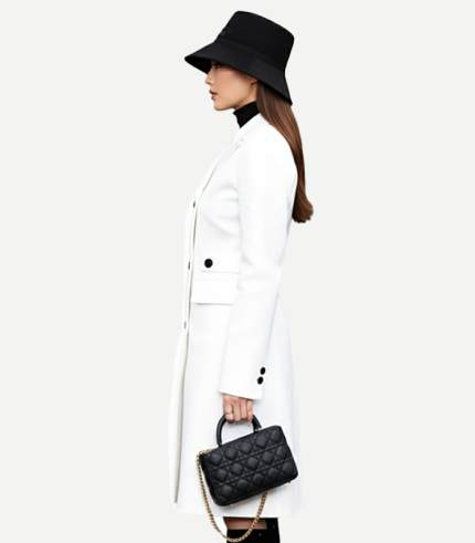 Unstoppable Jennifer Lopez White Coat