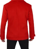 Classic Double Breasted Wool Peacoat