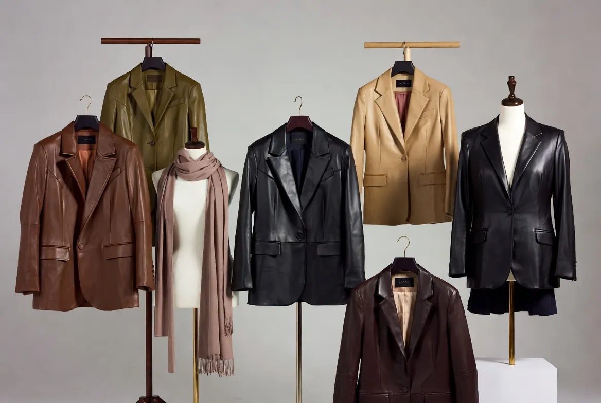 Leather Blazers and Style Personality