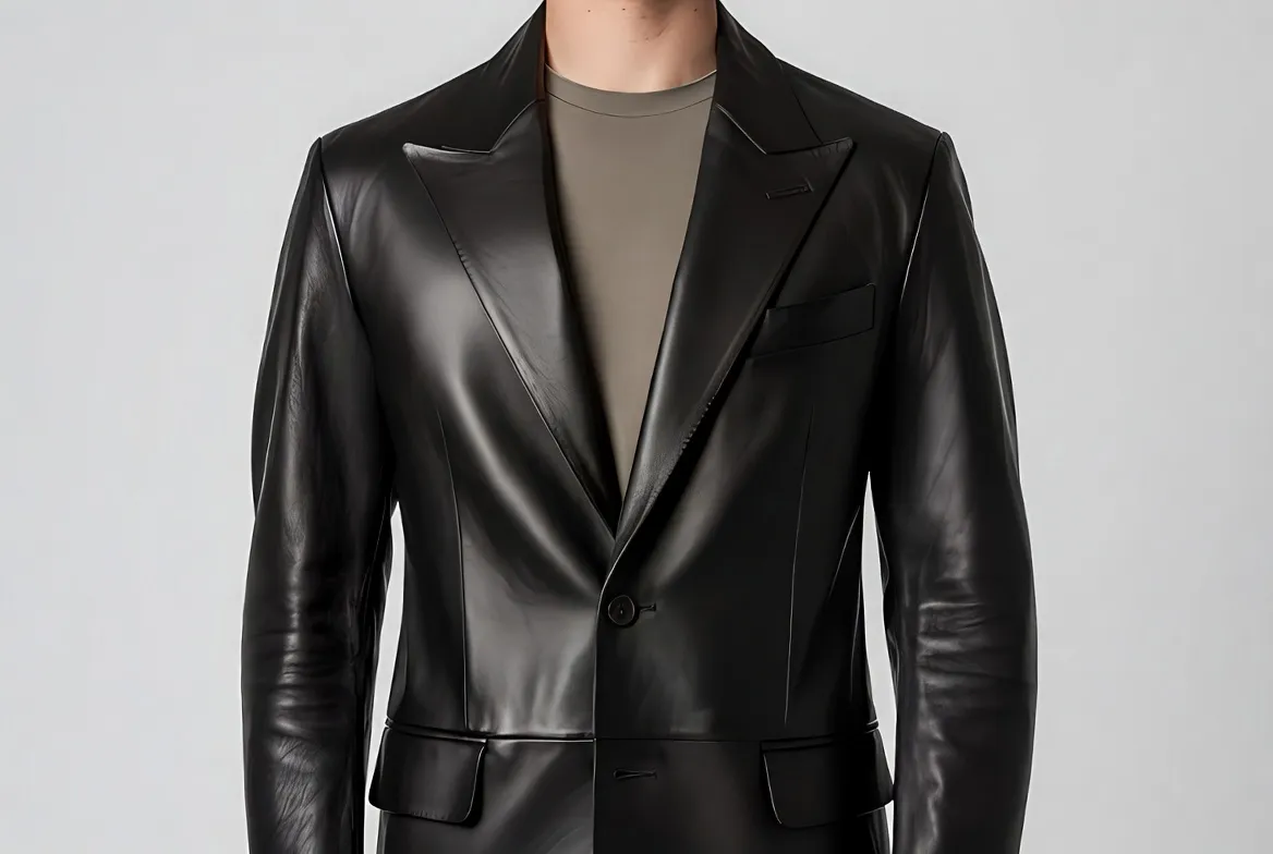 What Is a Leather Blazer