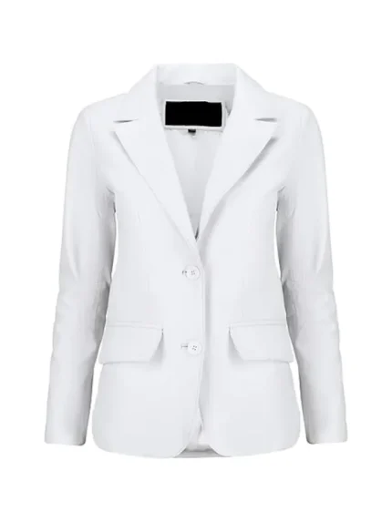 Shop the White Leather Blazer for Men and Women