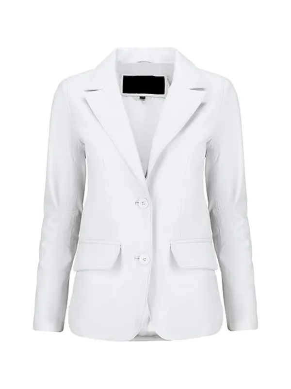 Shop the White Leather Blazer for Men and Women