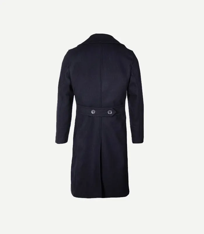 Mens Long Wool Overcoat