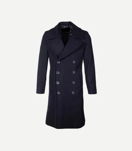 Mens Long Wool Overcoat
