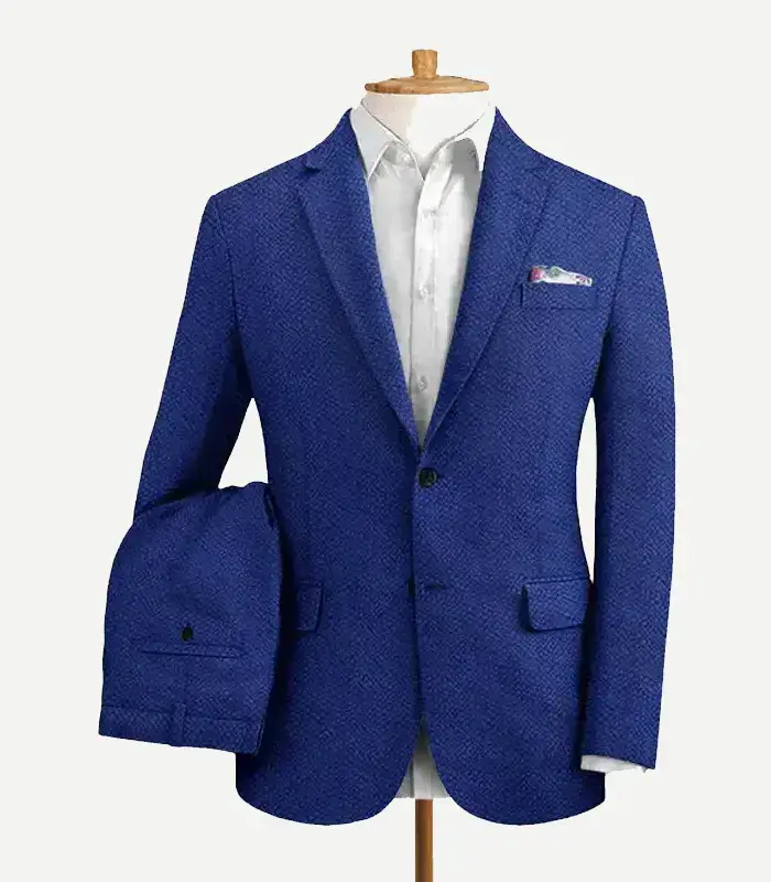 Mens-Indigo-Blue-Two-Piece-Seersucker-Suit.webp Indigo Blue Seersucker Style Suit