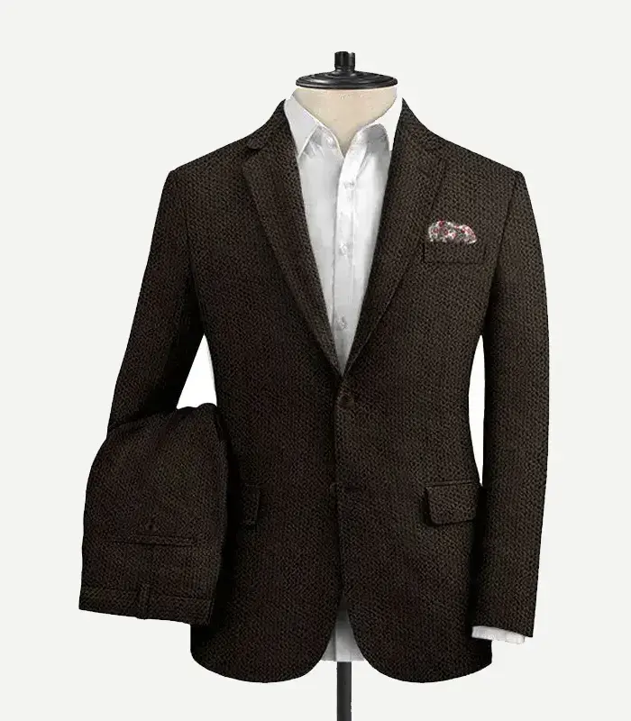 Mens-Seersucker-Dark-Brown-Suit.webp Dark Brown Seersucker Style Suit